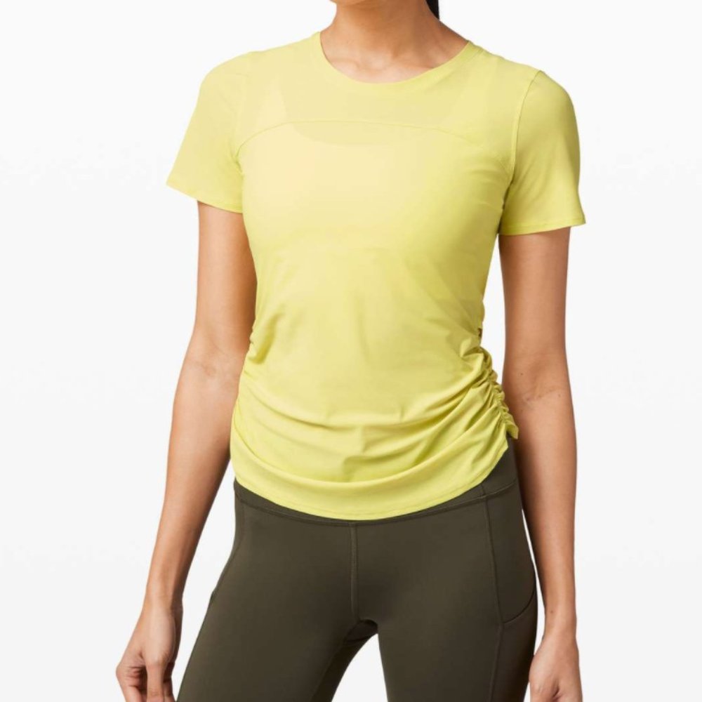 NWT Lululemon Run Off Route Short Sleeve